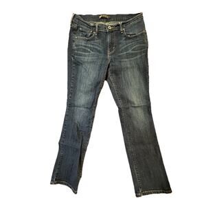 levi's women's 505 straight jeans W29 L30 dark wash